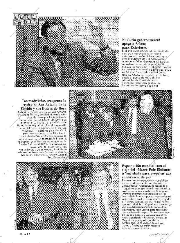 ABC MADRID 14-06-1992 página 12