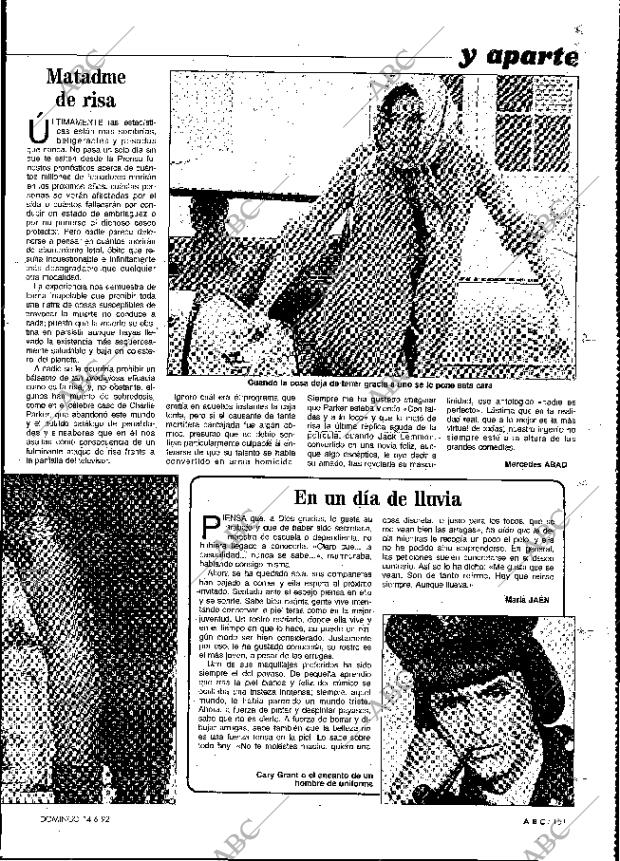 ABC MADRID 14-06-1992 página 151