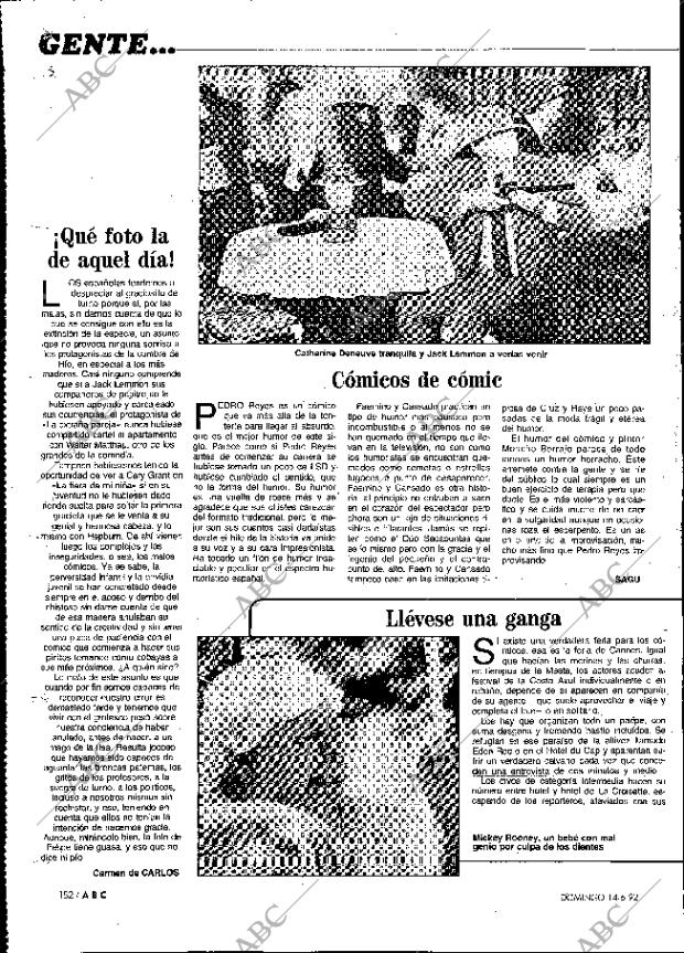 ABC MADRID 14-06-1992 página 152