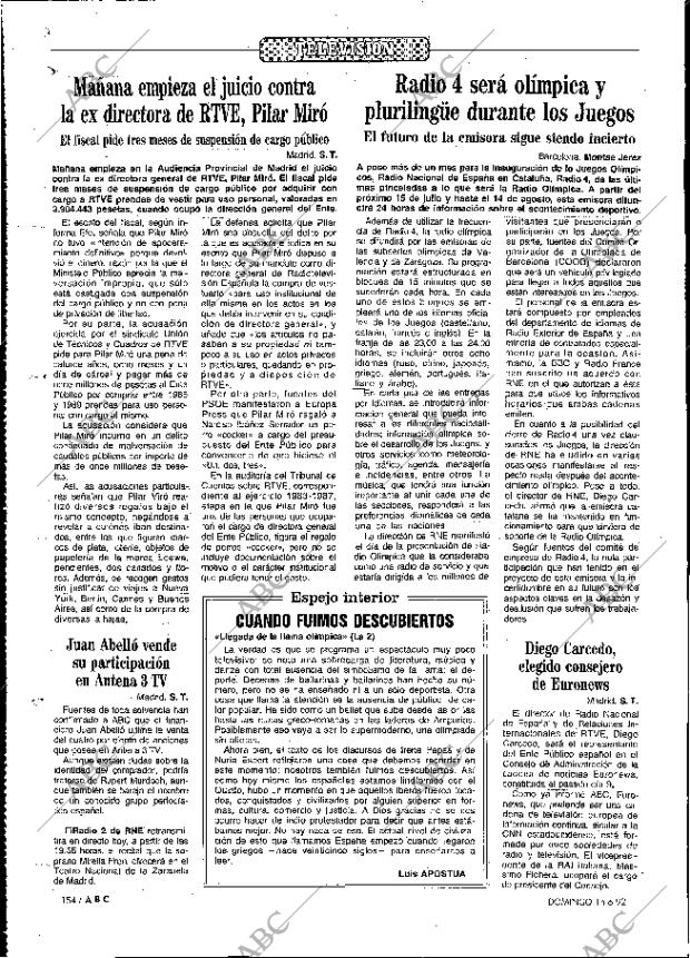ABC MADRID 14-06-1992 página 154