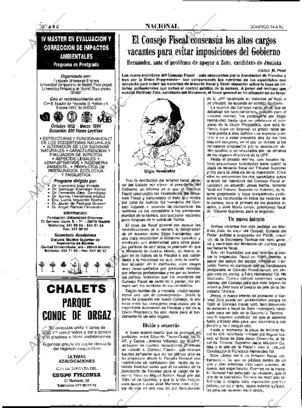 ABC MADRID 14-06-1992 página 32