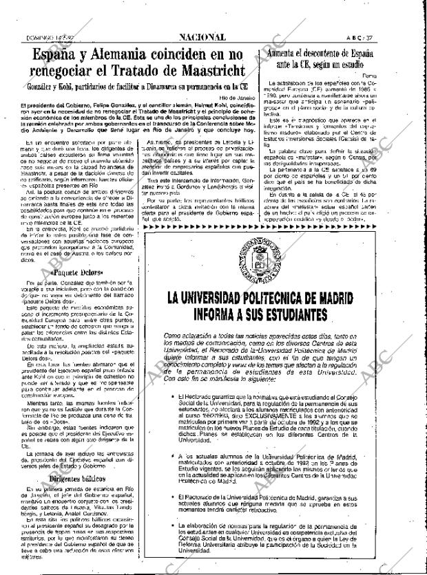 ABC MADRID 14-06-1992 página 37