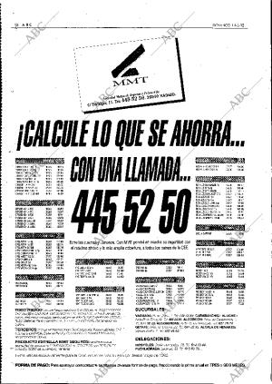 ABC MADRID 14-06-1992 página 88