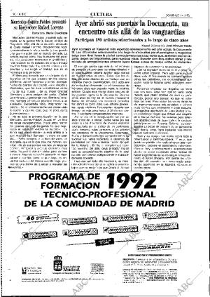 ABC MADRID 14-06-1992 página 90