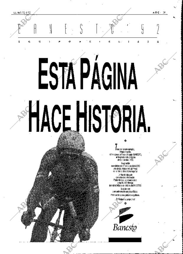 ABC MADRID 15-06-1992 página 109