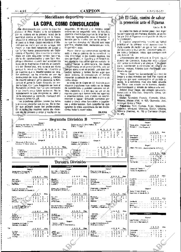 ABC MADRID 15-06-1992 página 114