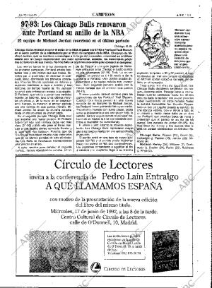 ABC MADRID 15-06-1992 página 121