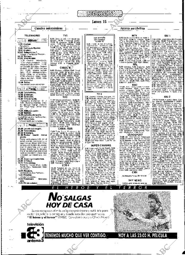 ABC MADRID 15-06-1992 página 158