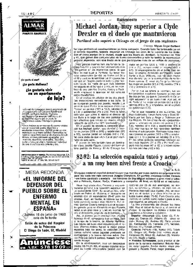 ABC MADRID 17-06-1992 página 102