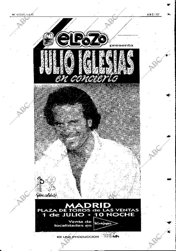 ABC MADRID 17-06-1992 página 107