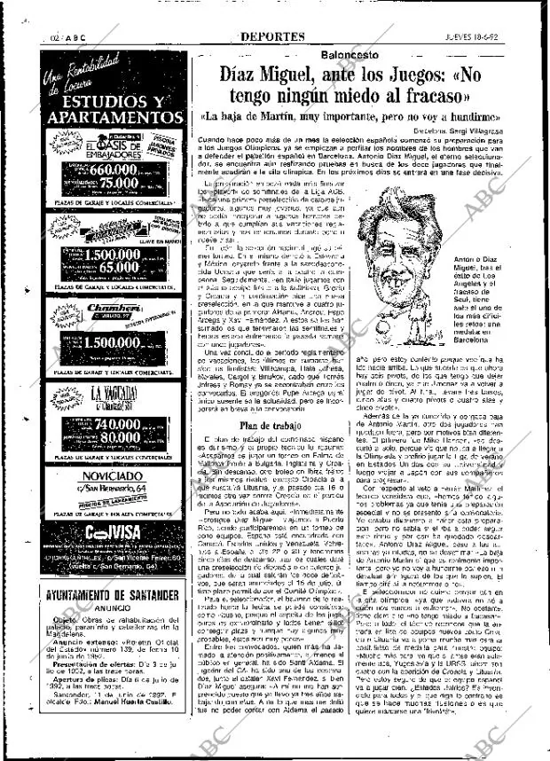 ABC MADRID 18-06-1992 página 102