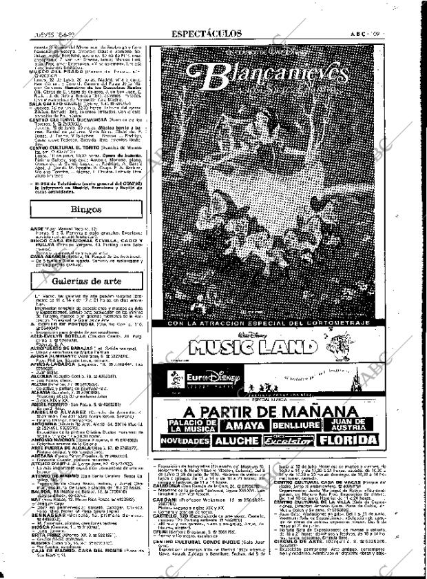 ABC MADRID 18-06-1992 página 109