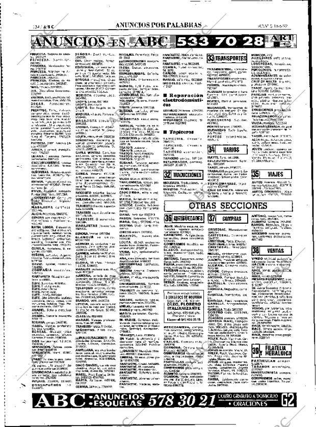 ABC MADRID 18-06-1992 página 134