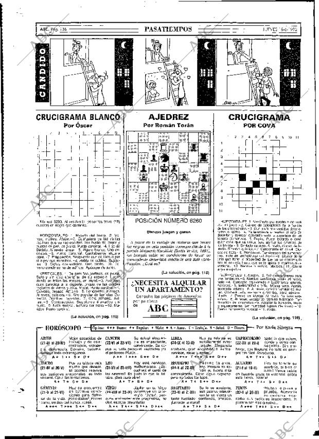 ABC MADRID 18-06-1992 página 136