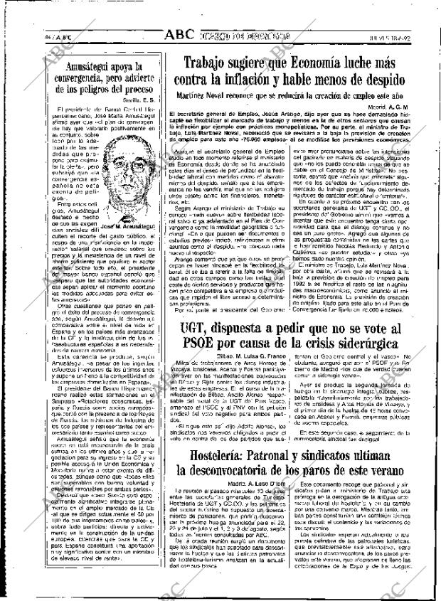 ABC MADRID 18-06-1992 página 44