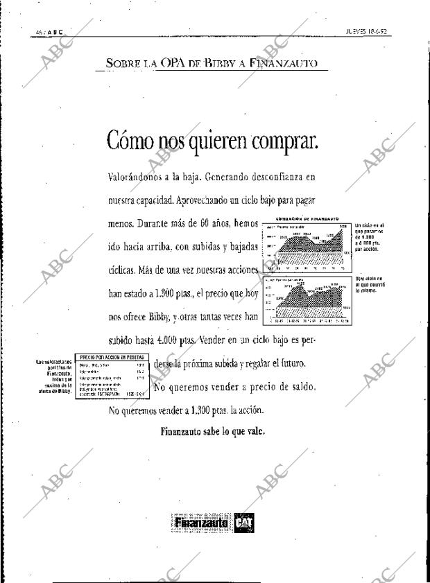 ABC MADRID 18-06-1992 página 48