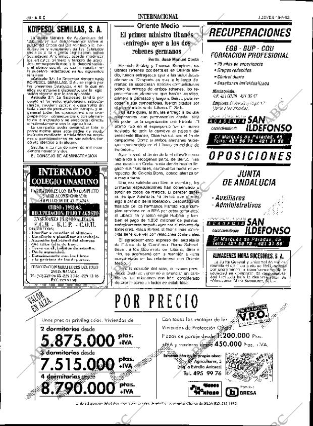 ABC SEVILLA 18-06-1992 página 30