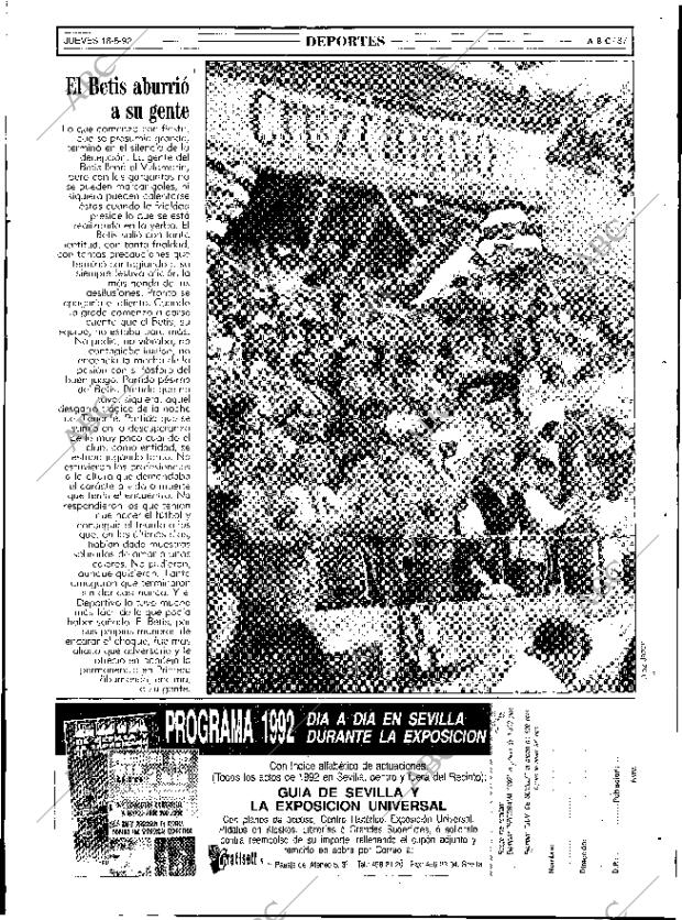 ABC SEVILLA 18-06-1992 página 87