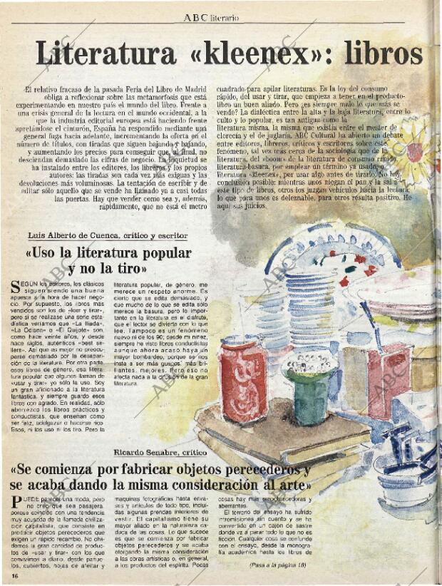 CULTURAL MADRID 19-06-1992 página 16