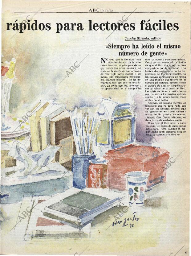 CULTURAL MADRID 19-06-1992 página 17