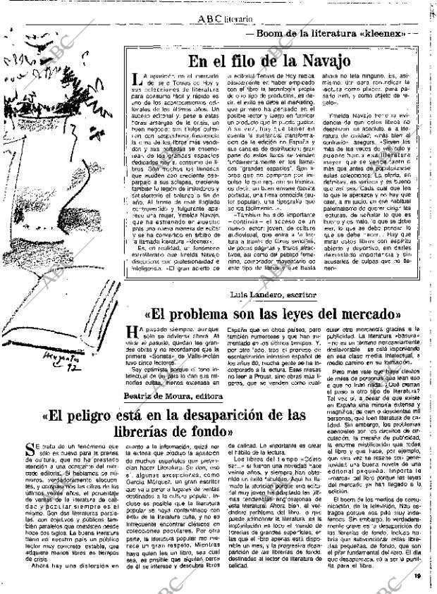 CULTURAL MADRID 19-06-1992 página 19
