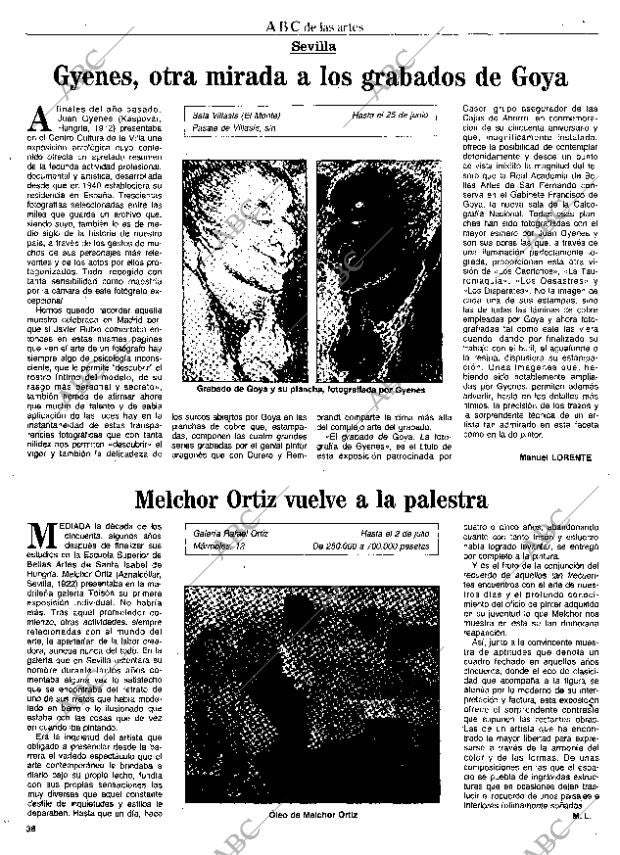 CULTURAL MADRID 19-06-1992 página 38