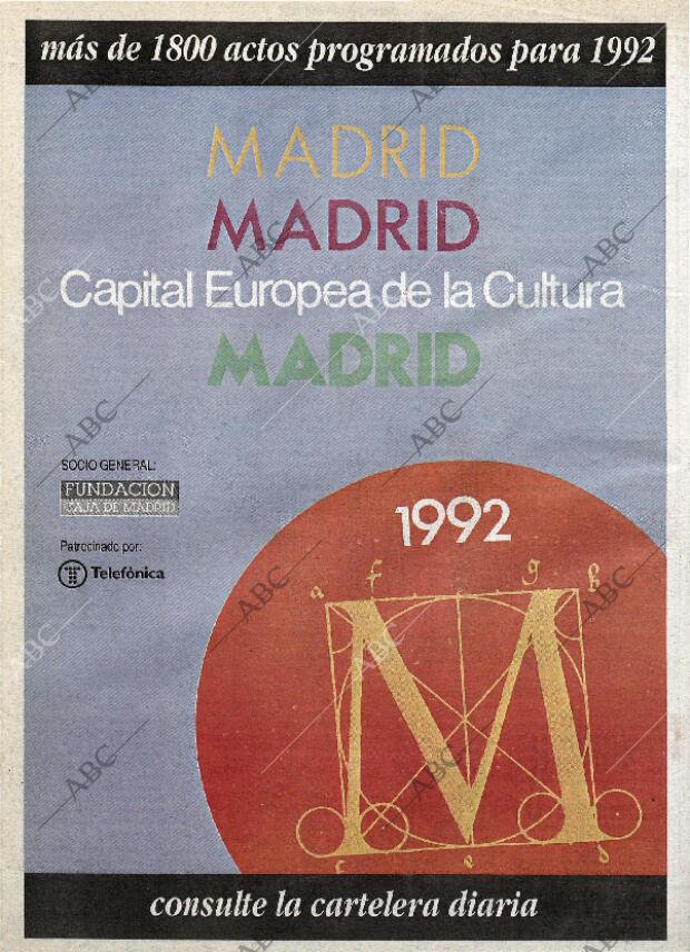 CULTURAL MADRID 19-06-1992 página 56