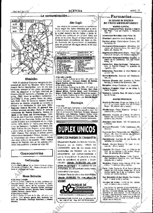 ABC MADRID 26-06-1992 página 71