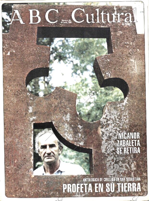 CULTURAL MADRID 26-06-1992 página 1