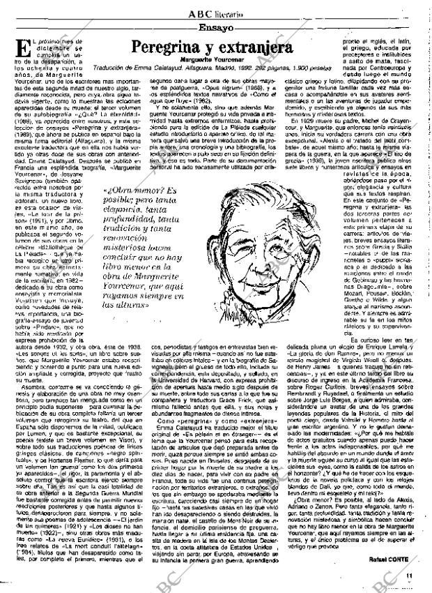 CULTURAL MADRID 26-06-1992 página 11