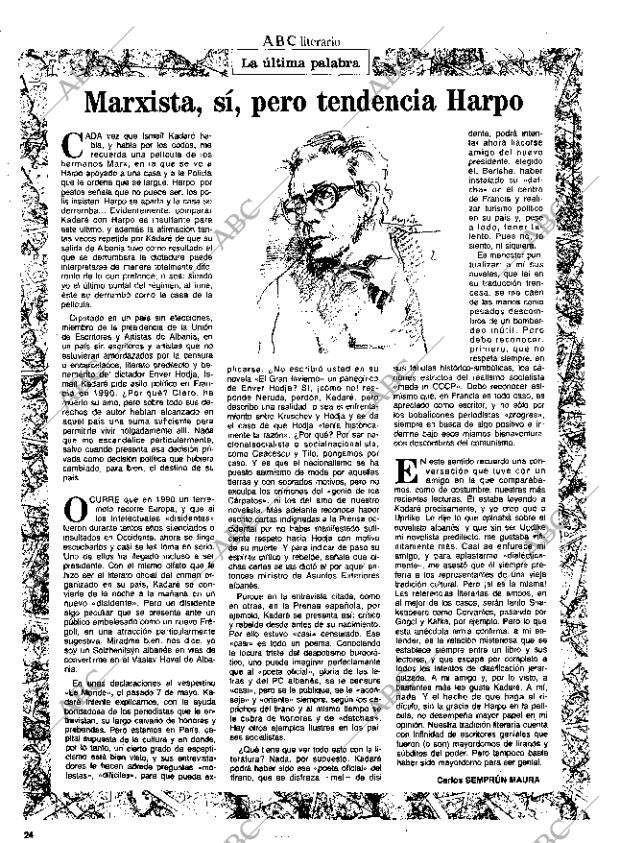 CULTURAL MADRID 26-06-1992 página 24