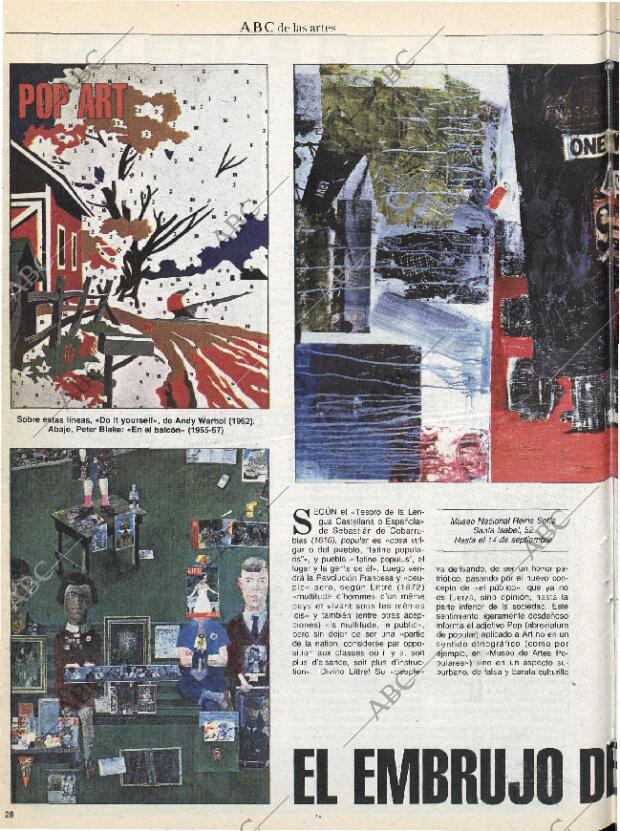 CULTURAL MADRID 26-06-1992 página 28