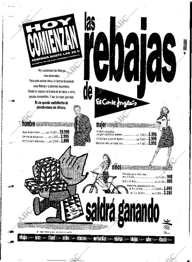ABC MADRID 29-06-1992 página 144