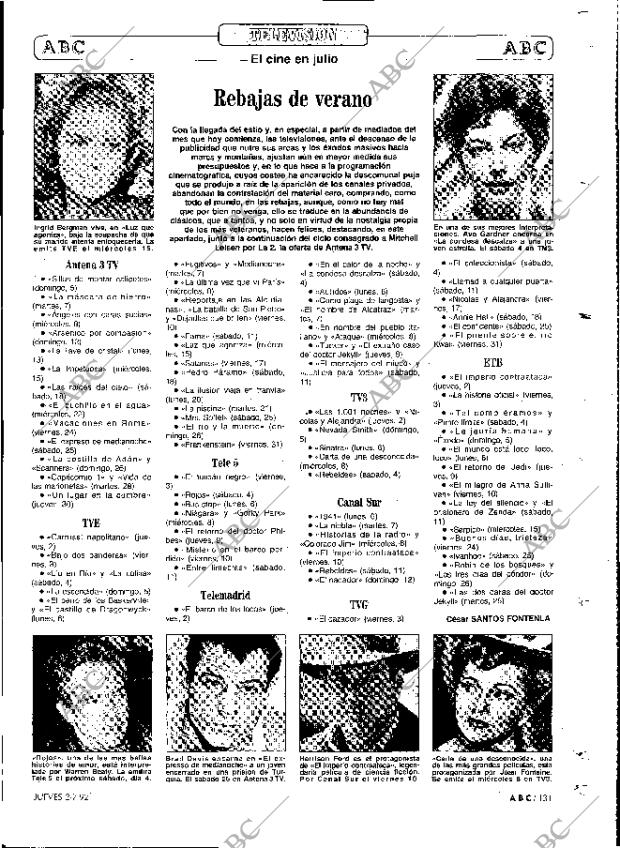 ABC MADRID 02-07-1992 página 131