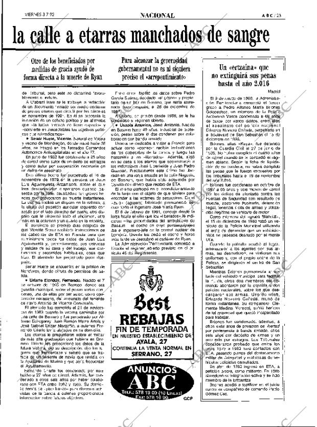 ABC MADRID 03-07-1992 página 23