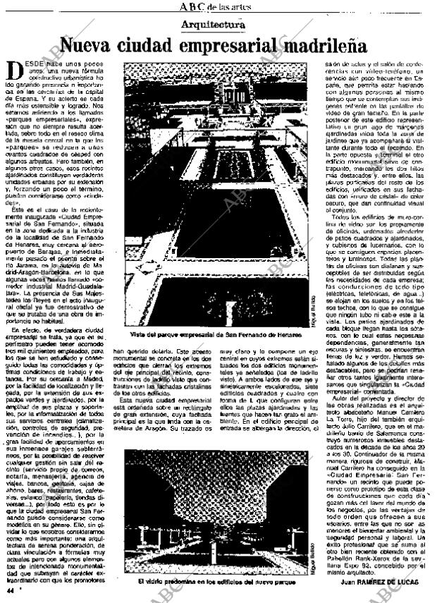 CULTURAL MADRID 03-07-1992 página 44