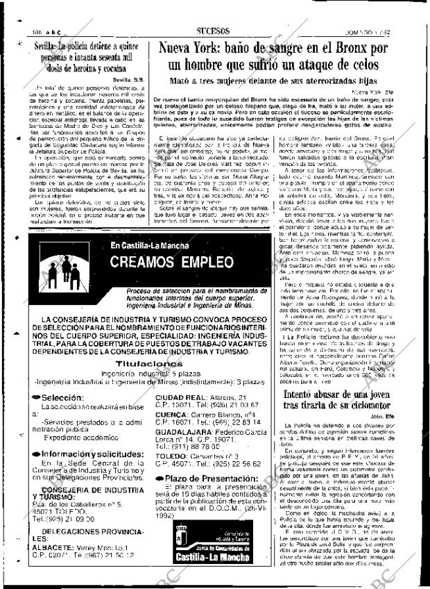 ABC SEVILLA 05-07-1992 página 106