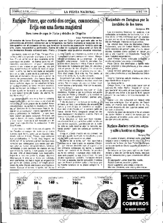 ABC SEVILLA 05-07-1992 página 115