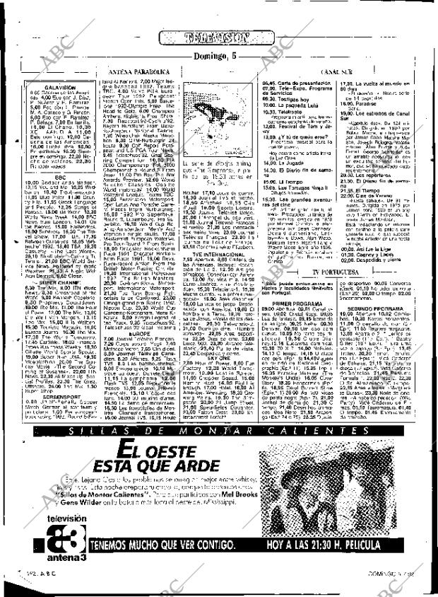 ABC SEVILLA 05-07-1992 página 142