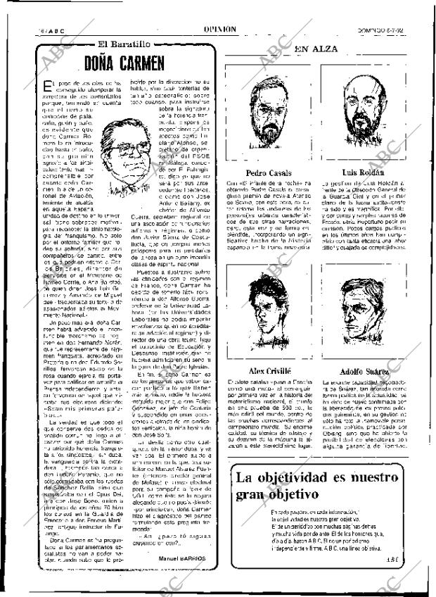 ABC SEVILLA 05-07-1992 página 16