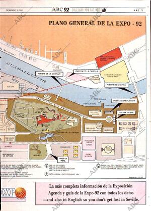 ABC SEVILLA 05-07-1992 página 73