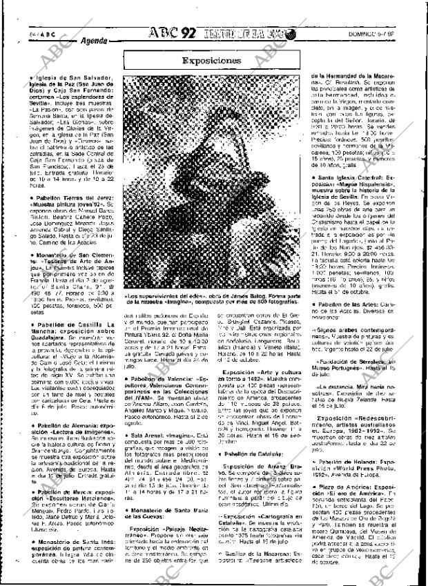 ABC SEVILLA 05-07-1992 página 84