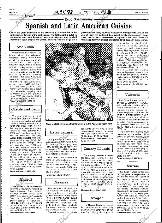 ABC SEVILLA 05-07-1992 página 90