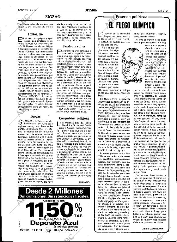 ABC SEVILLA 11-07-1992 página 21