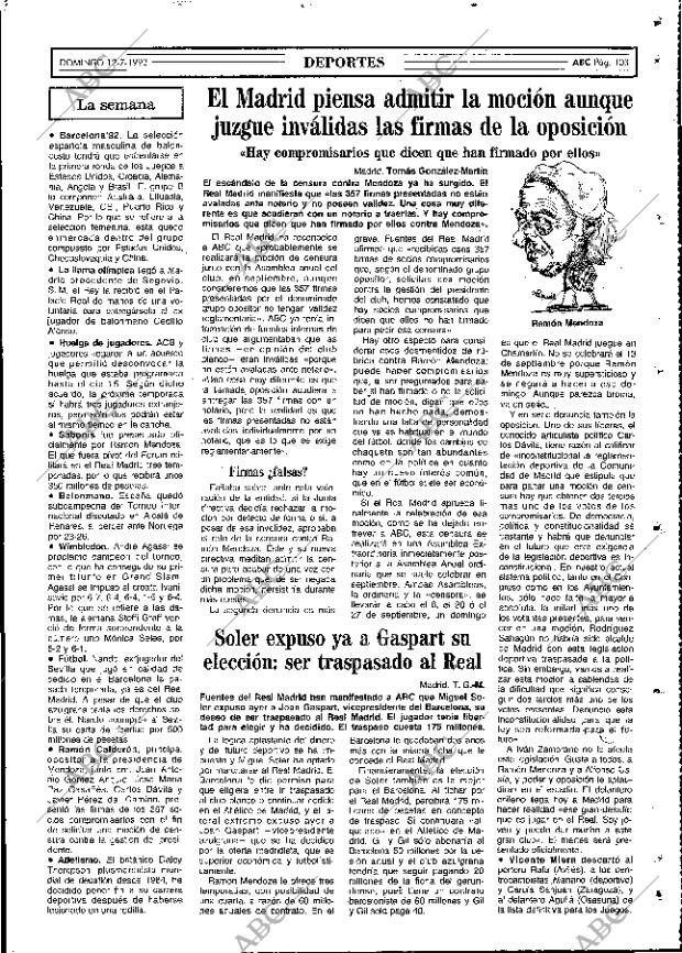ABC MADRID 12-07-1992 página 103