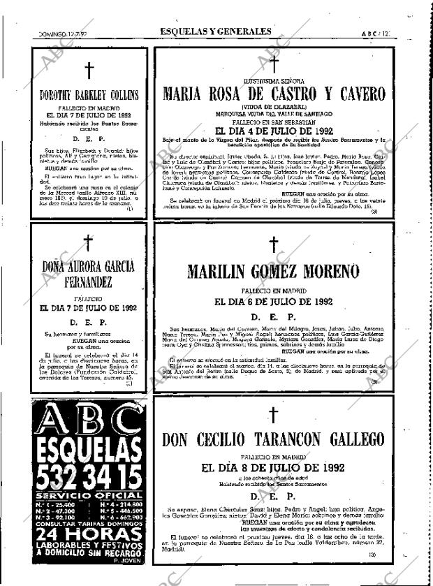 ABC MADRID 12-07-1992 página 121