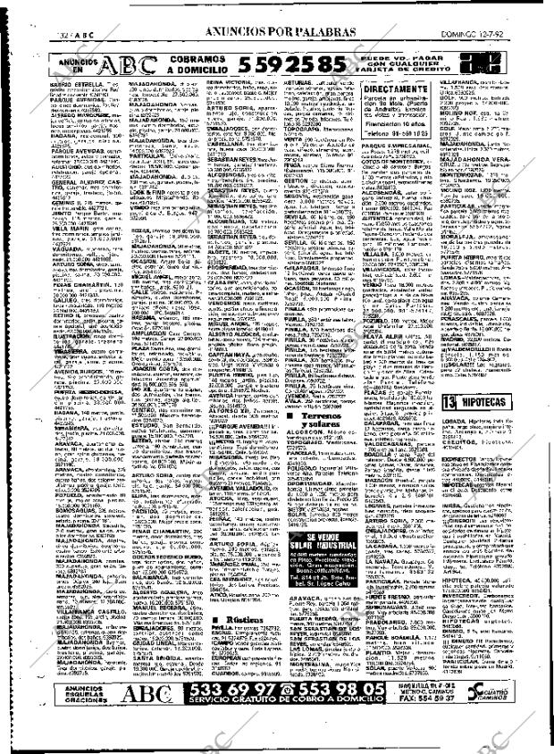 ABC MADRID 12-07-1992 página 132
