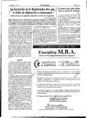 ABC MADRID 12-07-1992 página 45