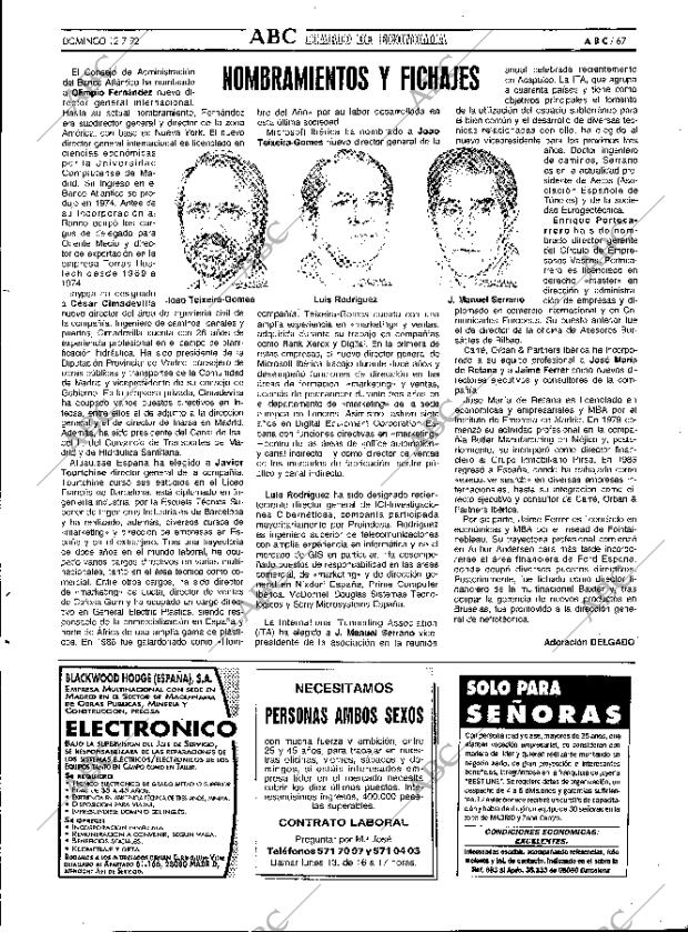 ABC MADRID 12-07-1992 página 67