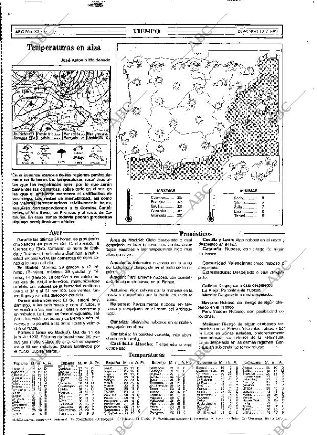 ABC MADRID 12-07-1992 página 80
